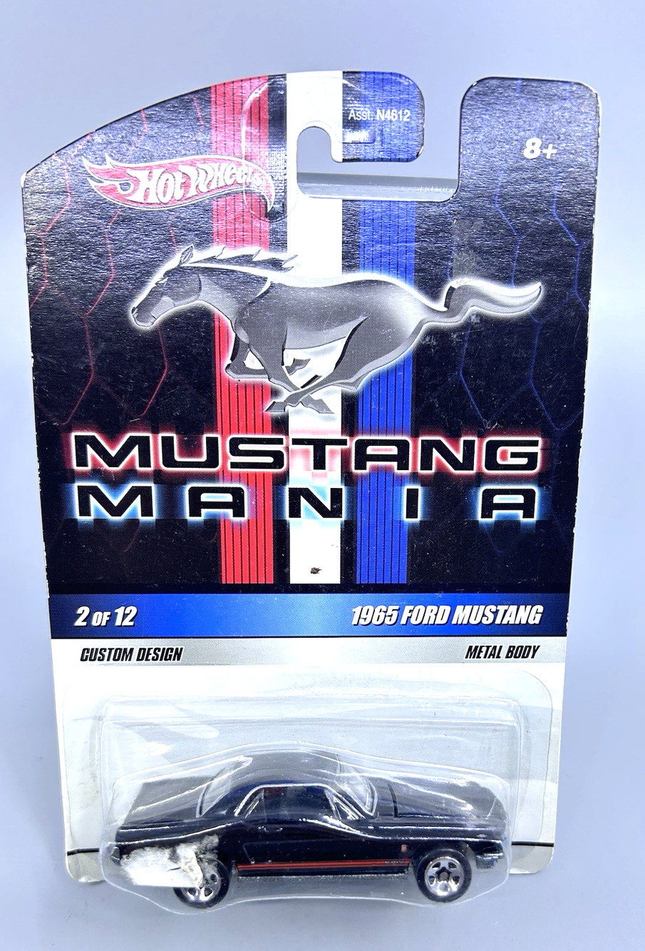 Hot Wheels 1965 FORD Mustang Mustang Mania 2 of 12 2009 Mattel 1:64 Metal Body